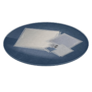 Rolling Fibonacci squares Cutting Board