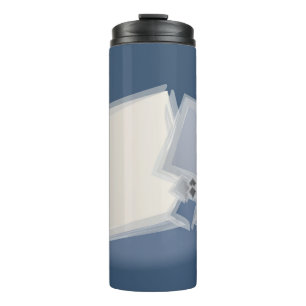 Rolling Fibonacci squares Thermal Tumbler