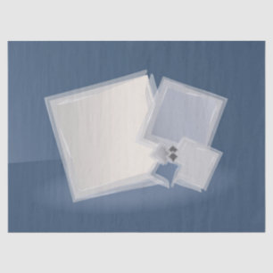 Rolling Fibonacci squares Tissue Paper