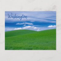 Rolling Green Wheat Fields of the Palouse