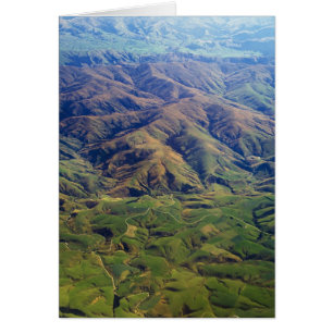 Rolling hills in Southland Region of New Zealand