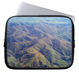 Rolling hills in Southland Region of New Zealand Laptop Sleeve