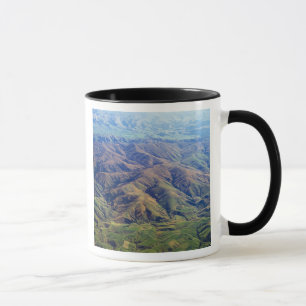 Rolling hills in Southland Region of New Zealand Mug