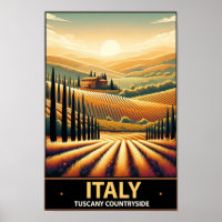 Rolling Hills of Tuscany – Vintage Travel