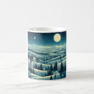 Rolling Hills of Winter Coffee Mug