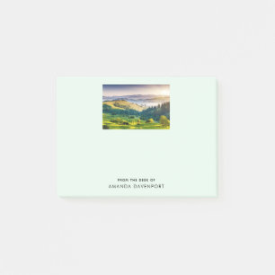 Rolling Hills Scenic Nature Photo Post-it Notes