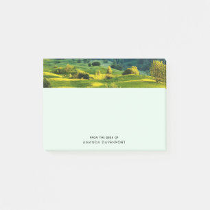 Rolling Hills Scenic Nature Photo Post-it Notes