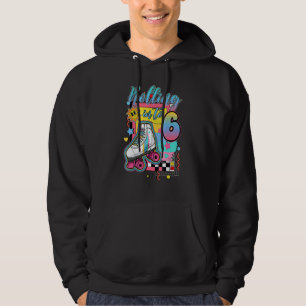 Rolling Into 6 years Lets Roll I'm Turning 6 Rolle Hoodie