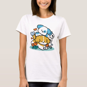 Rolling Into May Like Happy Pups – Cute Spring Dog T-Shirt