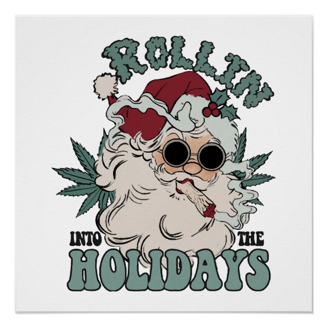 Rolling into the Holidays Poster (Front)