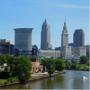 Rolling on the River Cleveland OH Photo Sculpture