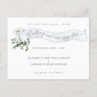 Rolling Out Our New Date | Toilet Paper Greenery