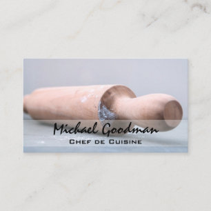 Rolling Pin   Flour Business Card