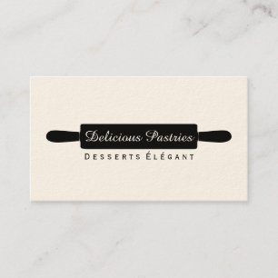 Rolling Pin   Gourmet Business Card