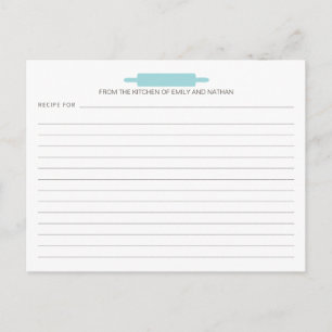 Rolling Pin Recipe Cards