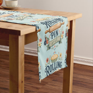 Rolling Pin Regular Cottage Baker Short Table Runner