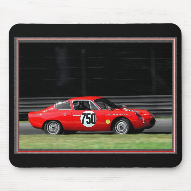 Rolling Red Mouse Mat (Front)