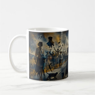 Rolling Stone Lost Highway Surreal Art MugRolling  Coffee Mug