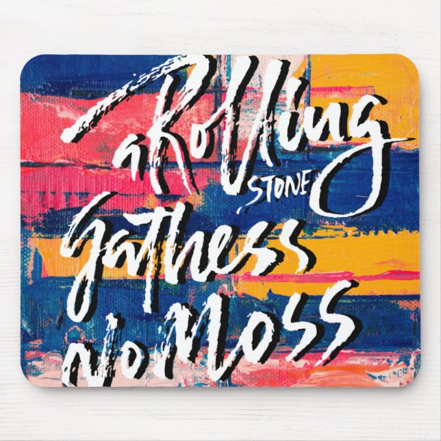 Rolling Stone  Mouse Mat (Front)