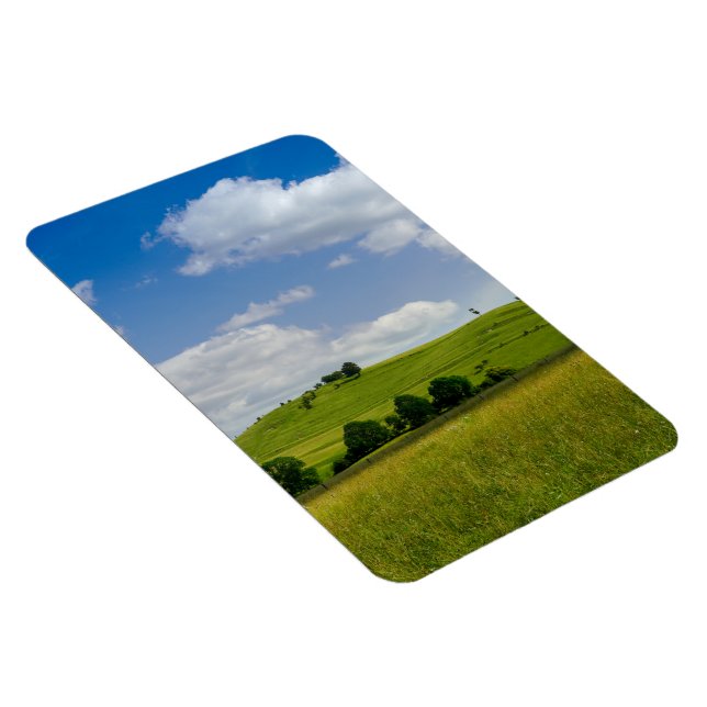 Rolling Summer Landscape Magnet (Right Side)