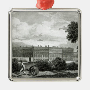 Rolling the Lawns at Hampton Court Palace Metal Tree Decoration