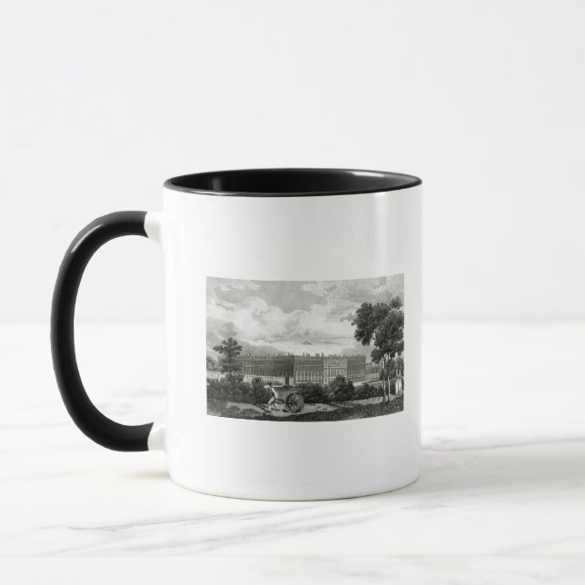 Rolling the Lawns at Hampton Court Palace Mug (Left)