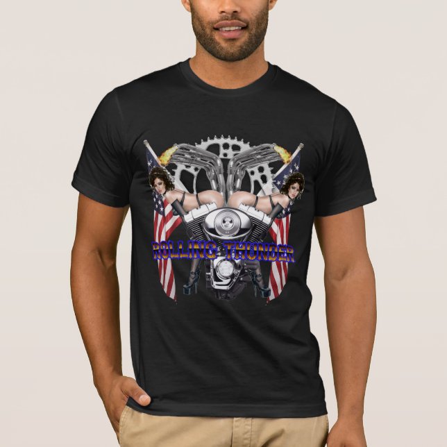 Rolling Thunder T-Shirt (Front)