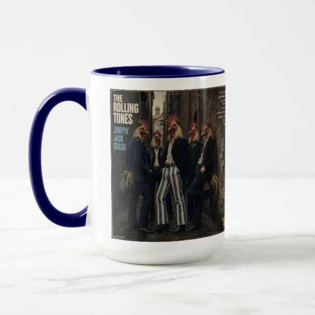 Rolling Tones: a Parody Mug (Left)