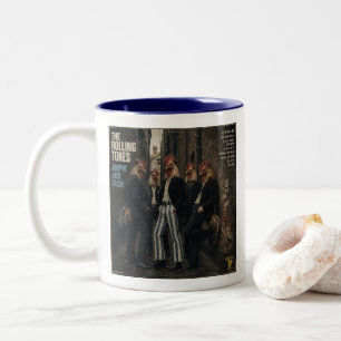 Rolling Tones: a Parody Two-Tone Coffee Mug