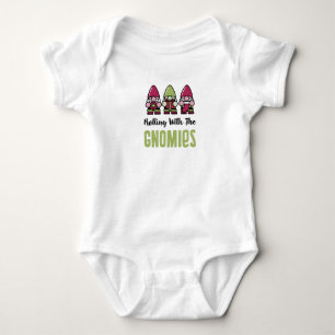 Rolling With The Gnomies Baby Bodysuit