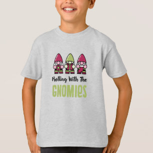Rolling With The Gnomies Kids T-Shirt