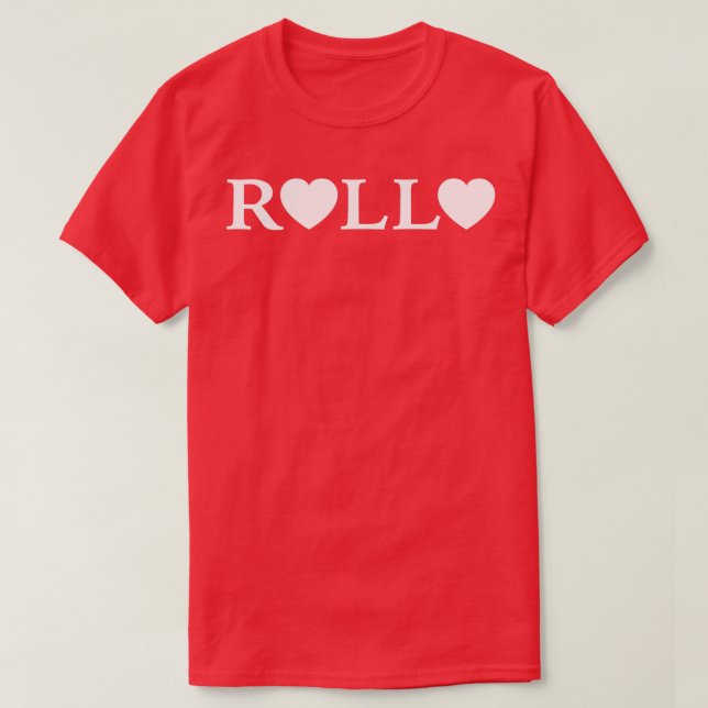Rollo love Pink T-Shirt (Design Front)