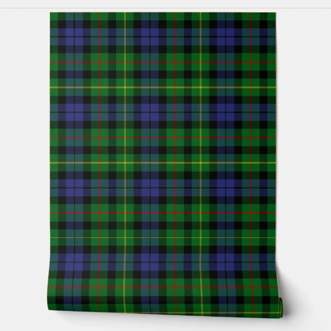 Rollo Tartan Plaid Scottish Clan Wallpaper (Unrolling)