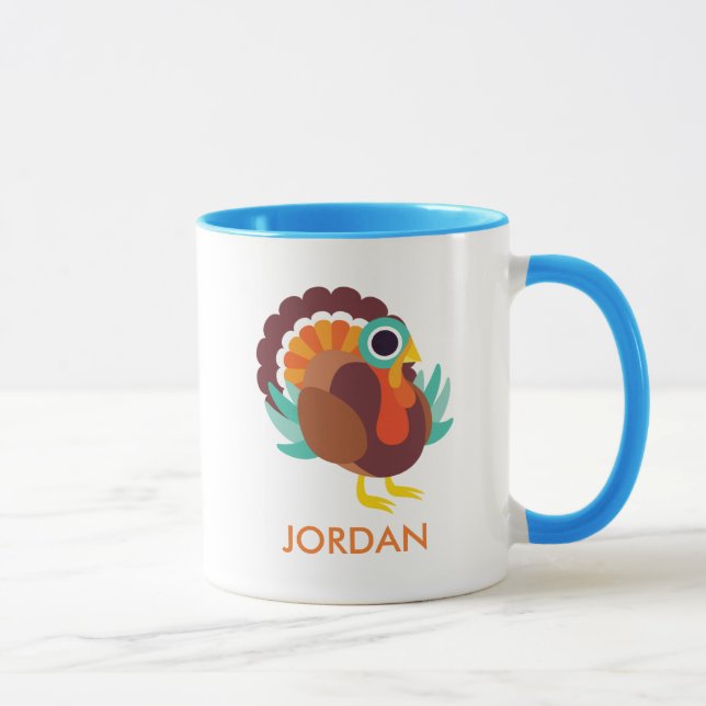 Rollo the Turkey Mug (Right)