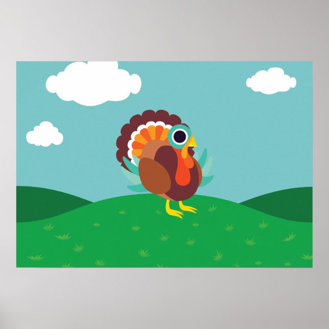 Rollo the Turkey Poster (Front)