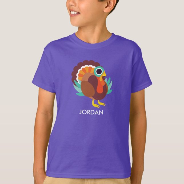 Rollo the Turkey T-Shirt (Front)