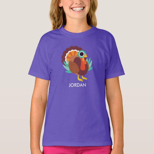 Rollo the Turkey T-Shirt (Front)