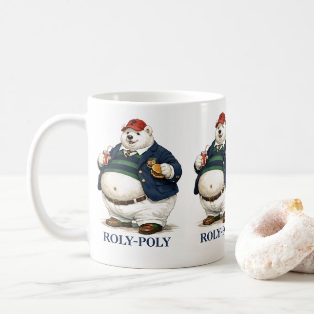 Roly Poly Mug (With Donut)