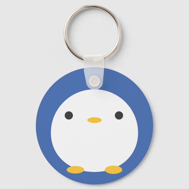 Roly Poly Penguin Key Ring (Front)
