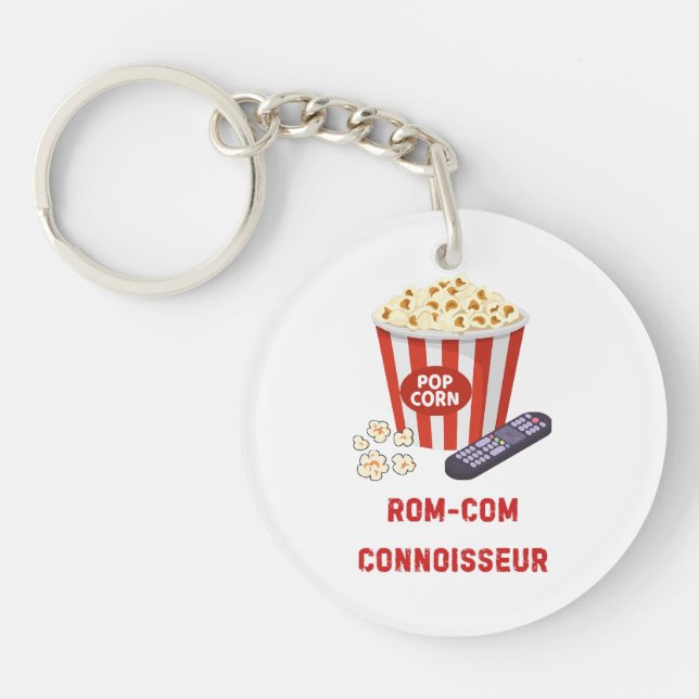 Rom-Com Connossieur Key Ring (Front)