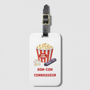 Rom-Com Connossieur Luggage Tag