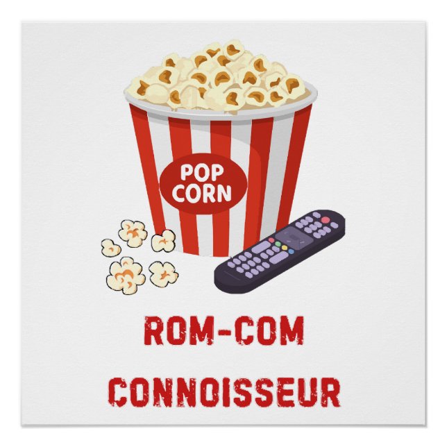 Rom-Com Connossieur Poster (Front)