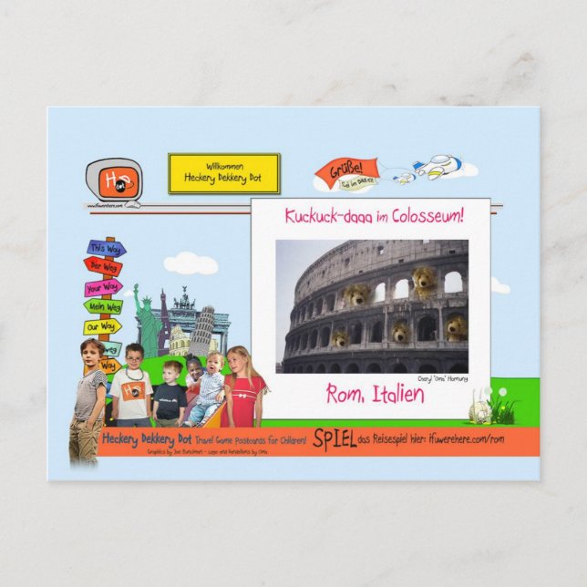 Rom, Italien Postcard (Front)