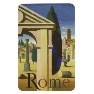 Rom Vintage Reise Magnet