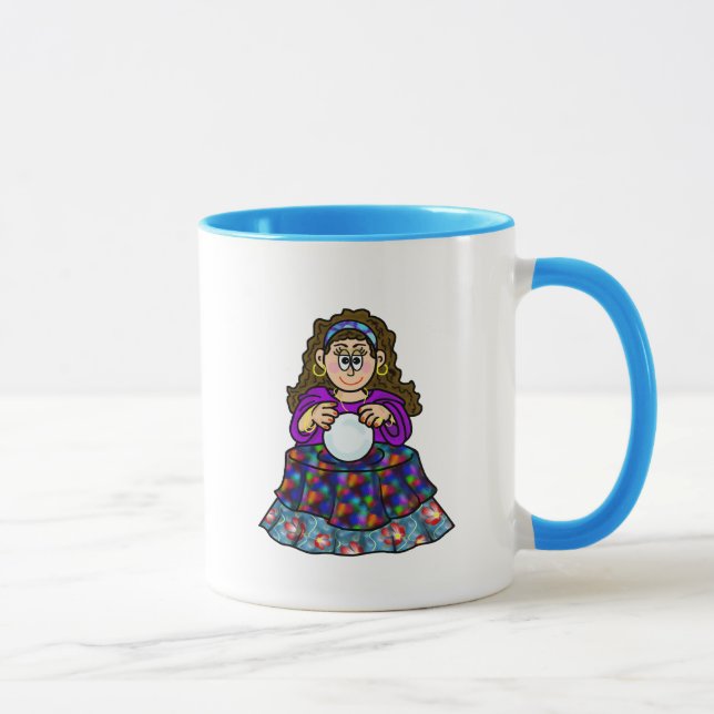 Roma Day Fortune Teller Mug (Right)