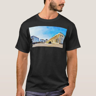 Roma Eur Pine Tree Bushes And Building T-Shirt