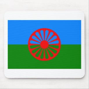 Roma Flag (Romani Flag) Mouse Mat