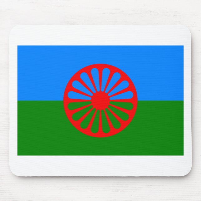 Roma Flag (Romani Flag) Mouse Mat (Front)