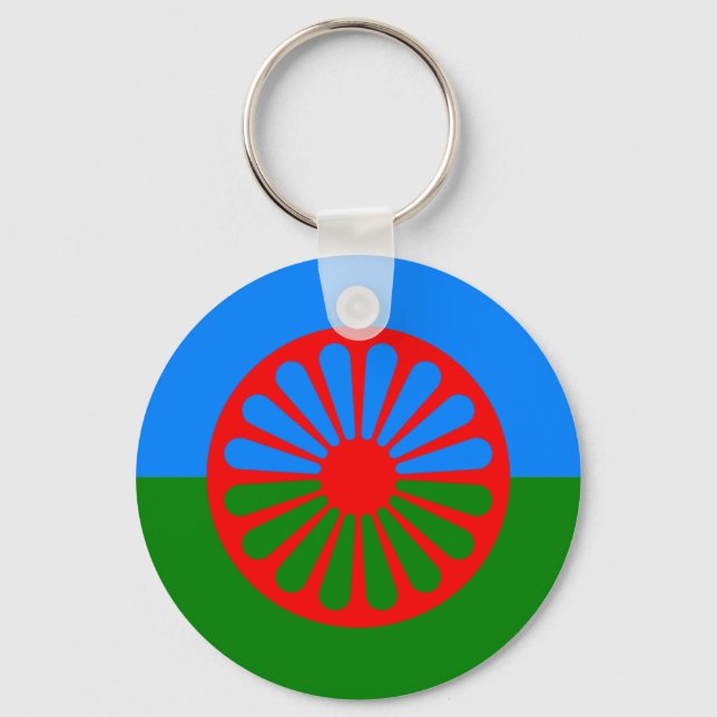 Roma, India Key Ring (Front)