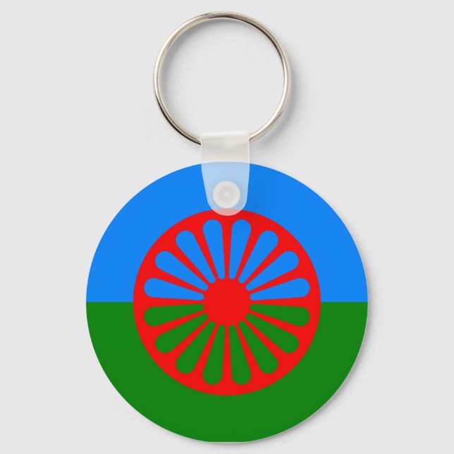 Roma, India Key Ring (Front)